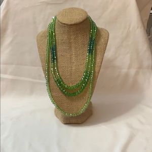 Set of two necklaces with matching bracelets